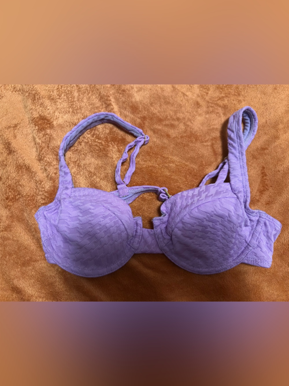 Purple Bikini Top
